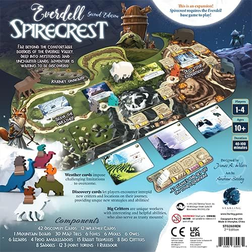 Everdell 2nd Edition : Spirecrest Expansion